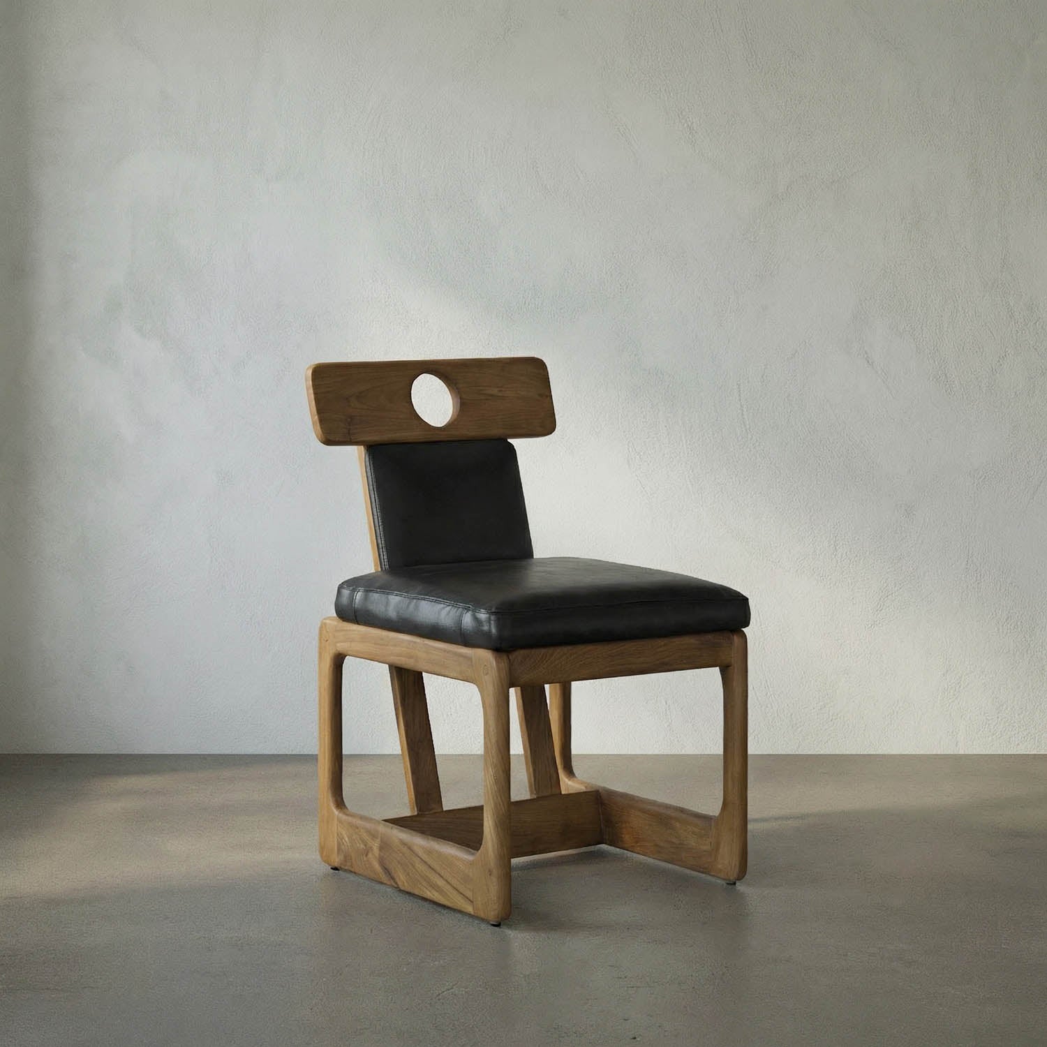 Buraco Dining Chair, Teak by Noir