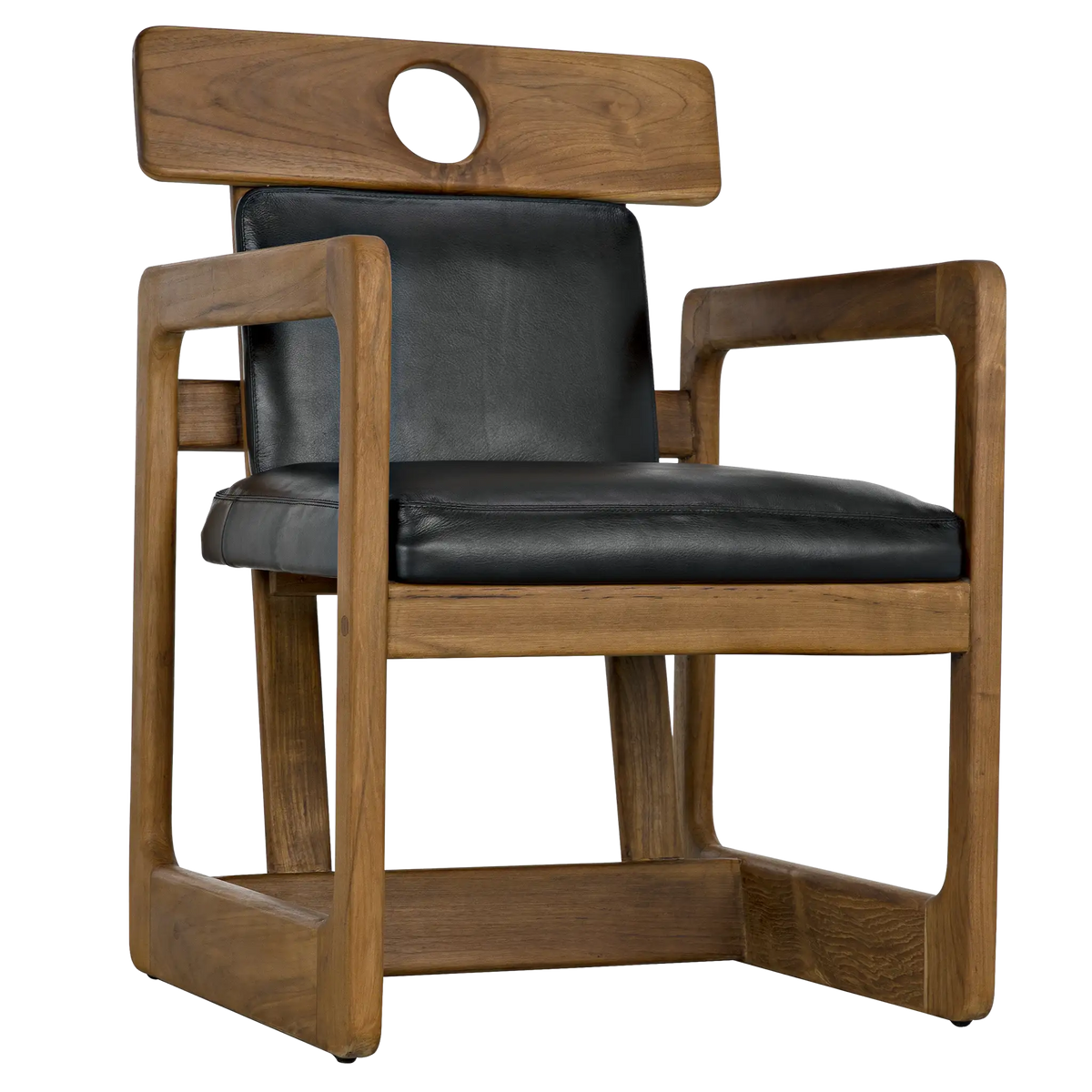 Buraco Arm Chair, Teak – Accent Chairs by Noir Furniture | Sutter & Vale