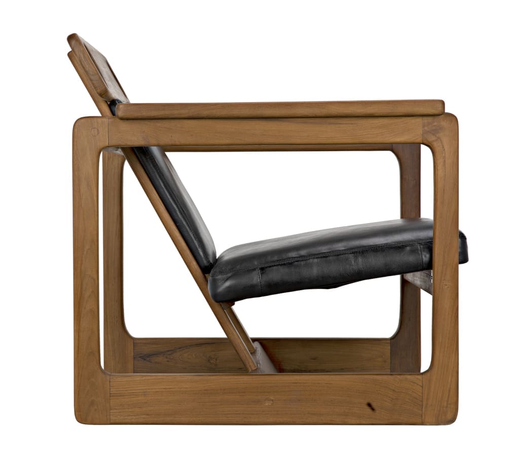 Buraco Relax Chair, Teak – Accent Chairs by Noir Furniture | Sutter & Vale