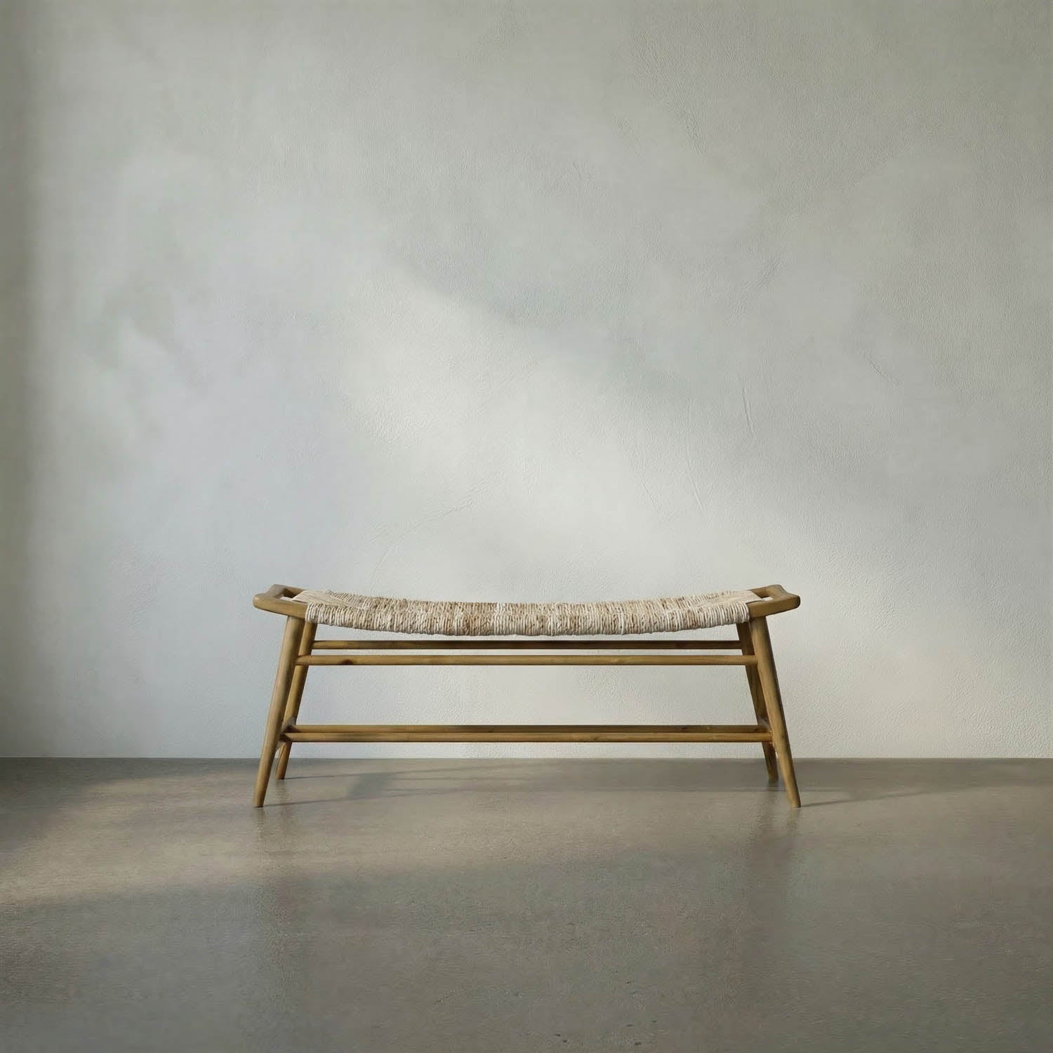Stockholm Bench with Woven by Noir