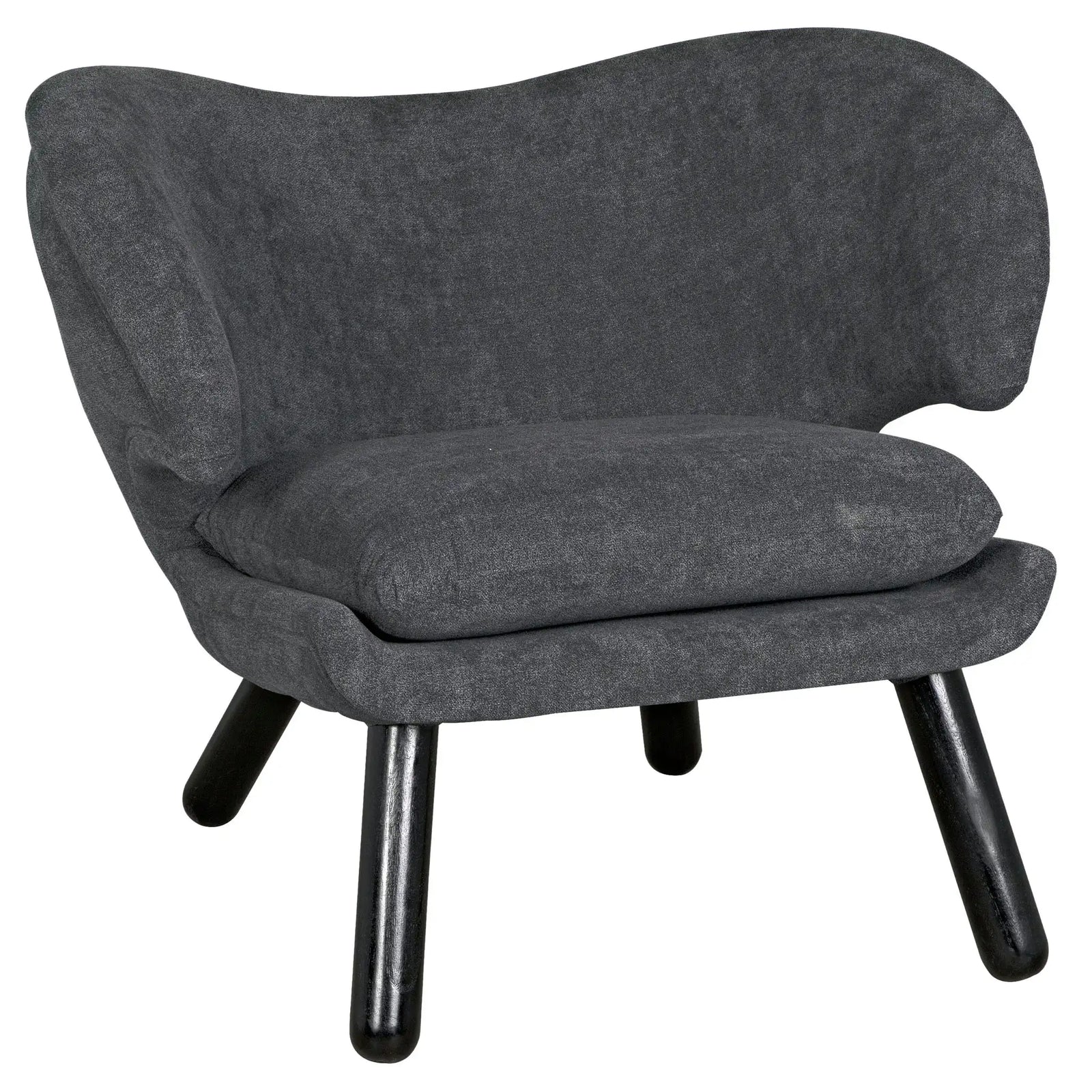 Valerie Chair w/ Grey Fabric