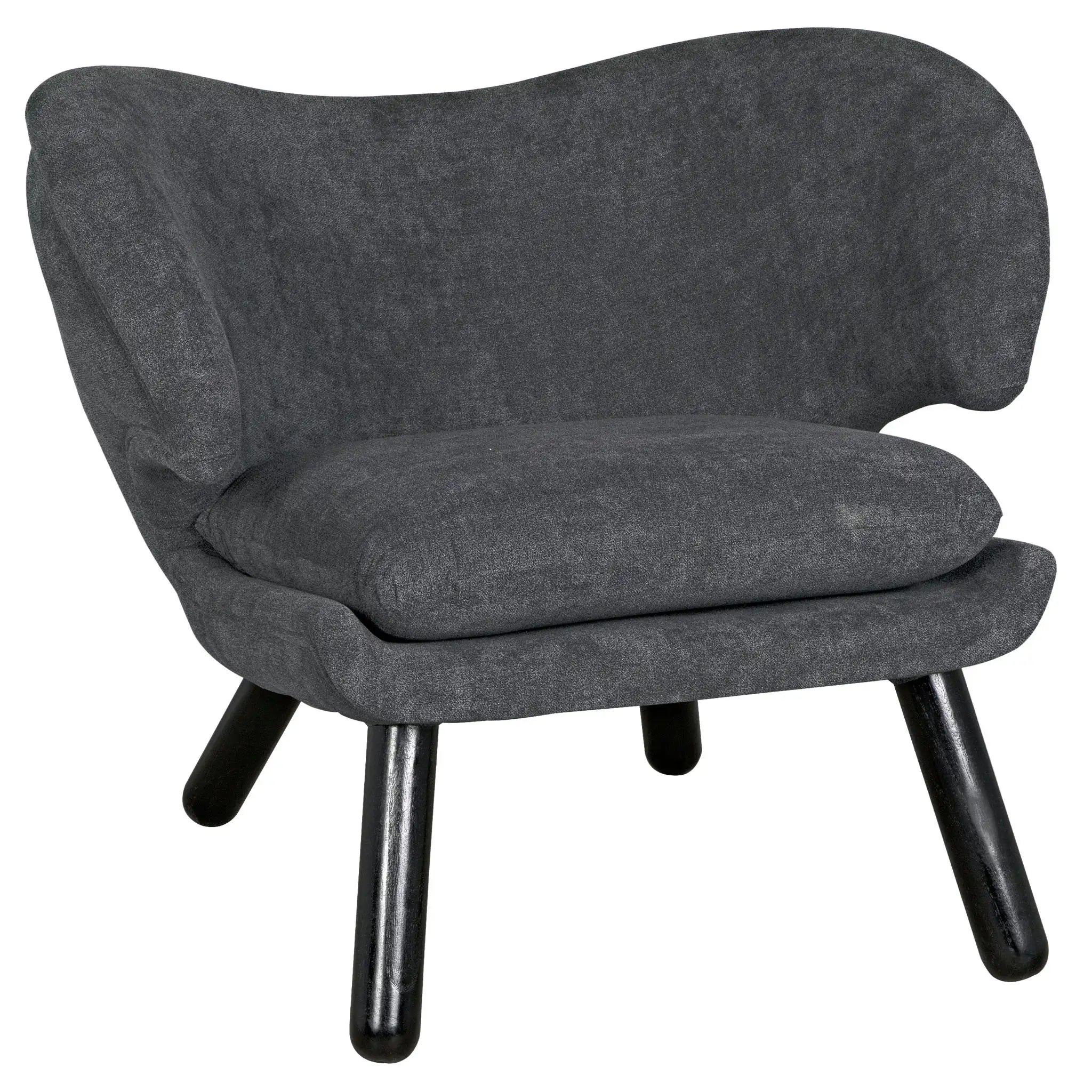 Valerie Chair w/ Grey Fabric