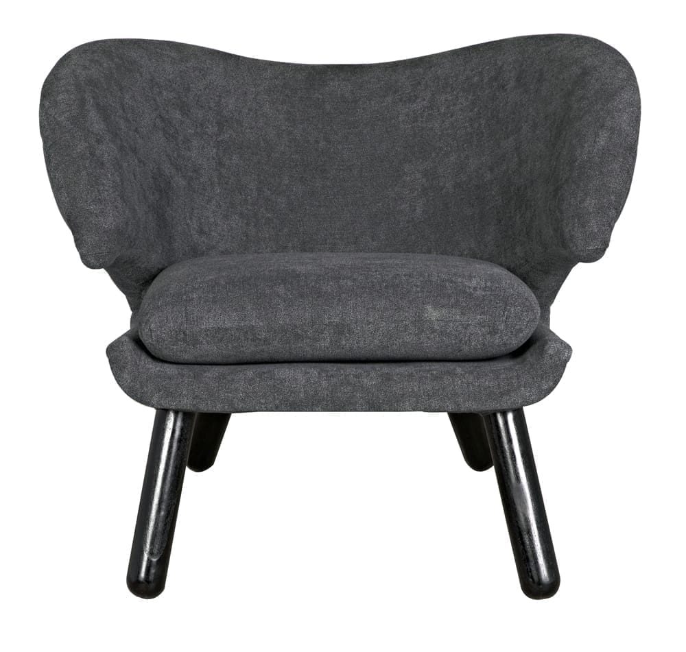 Valerie Chair w/ Grey Fabric