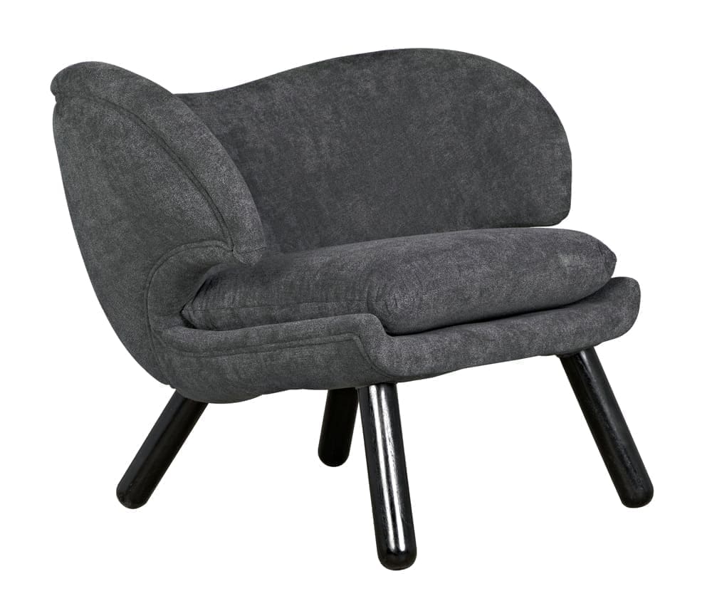 Valerie Chair w/ Grey Fabric