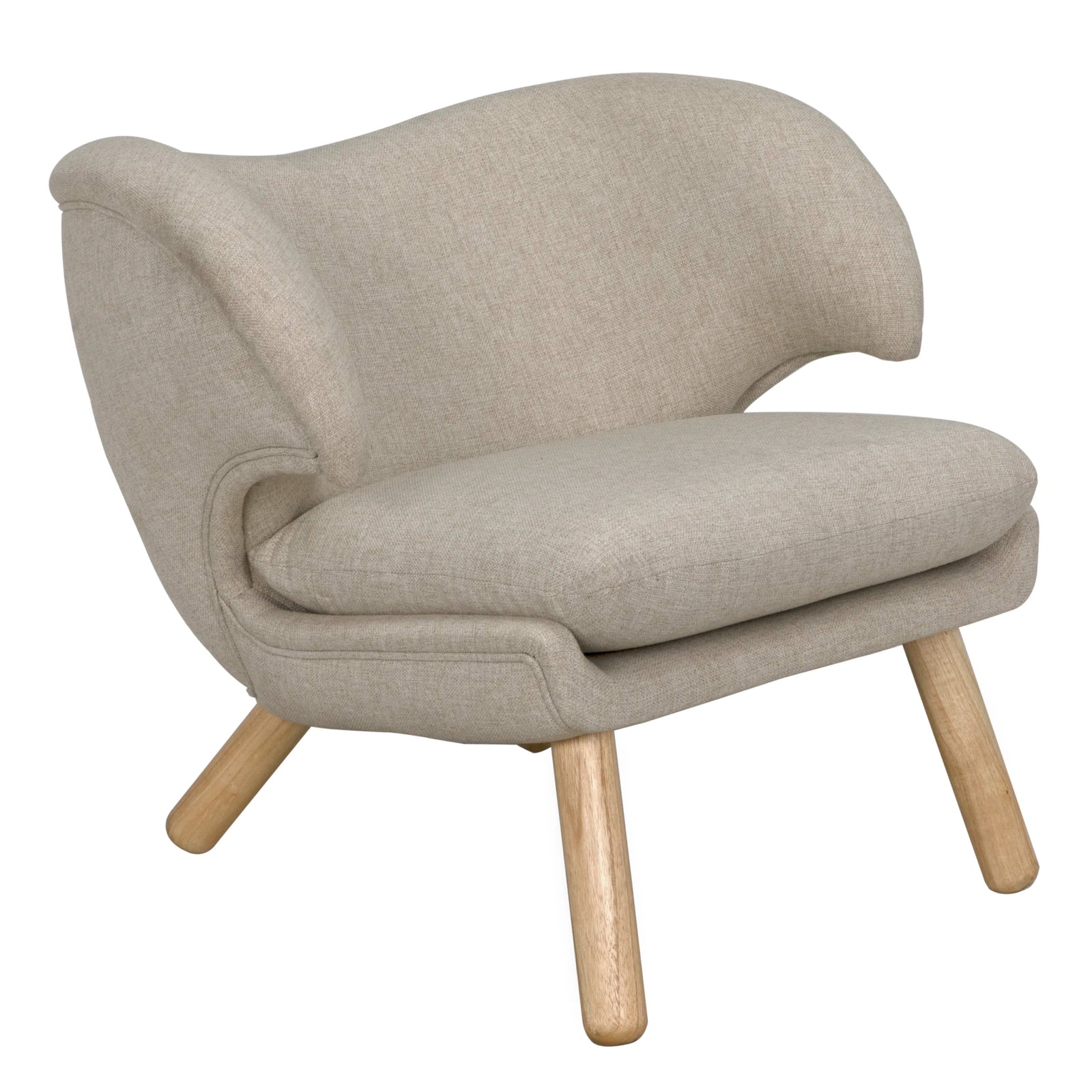 Valerie Chair w/ Wheat Fabric