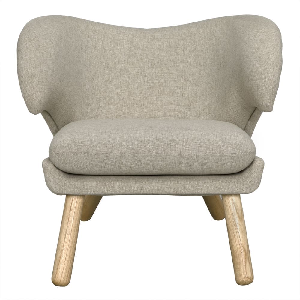 Valerie Chair w/ Wheat Fabric