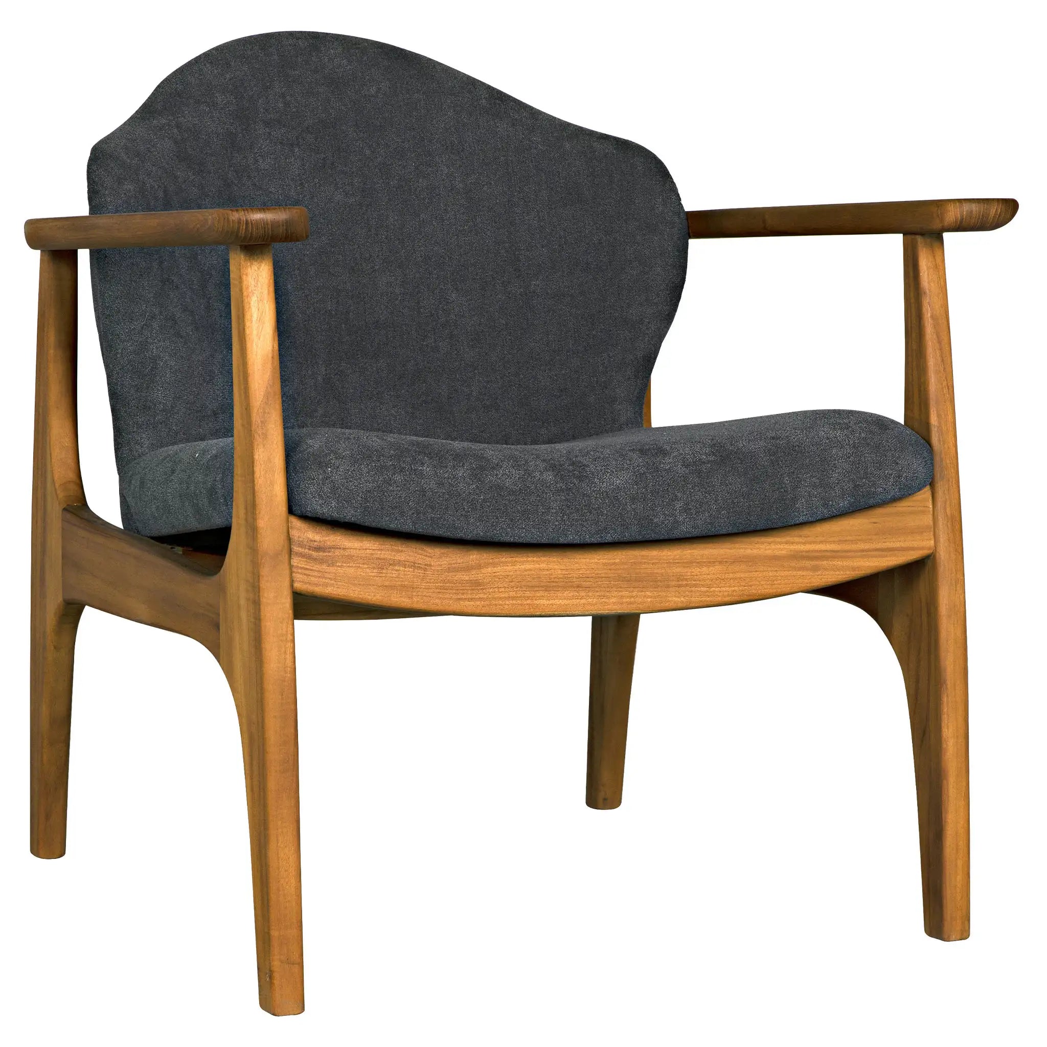 Vittorio Chair w/ Grey Fabric