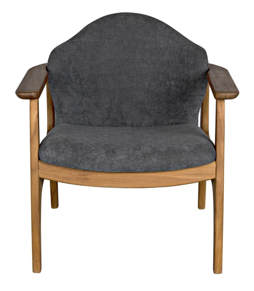 Vittorio Chair w/ Grey Fabric