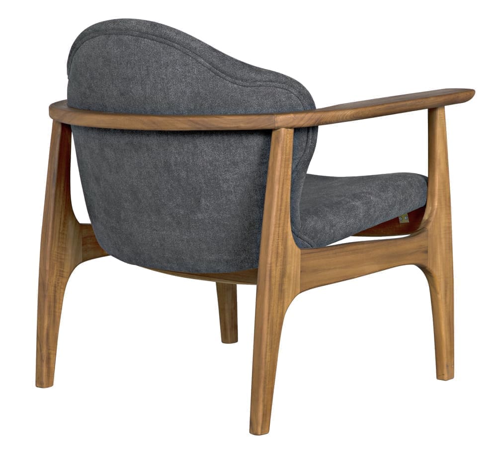 Vittorio Chair w/ Grey Fabric