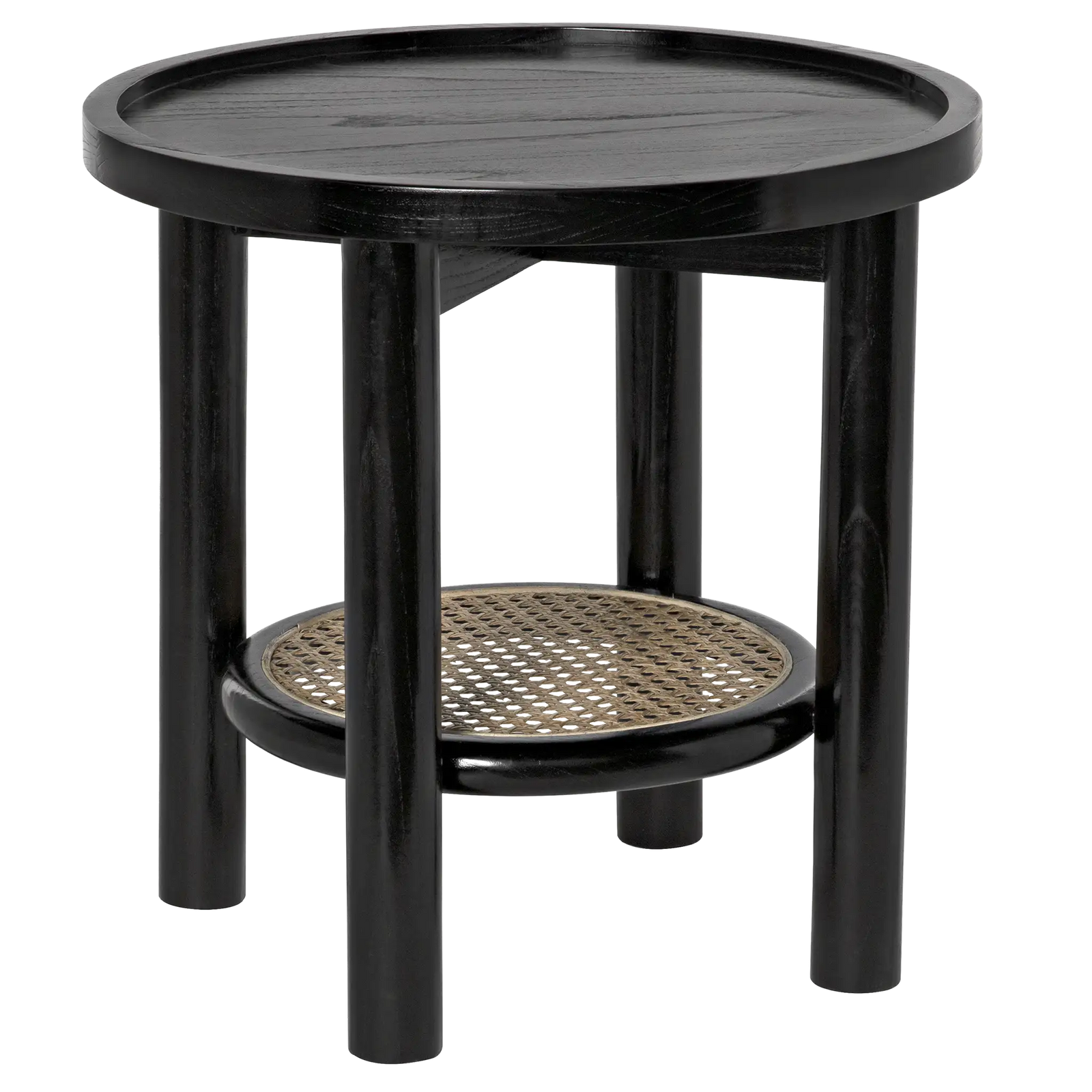 Hide Away Side Table, Charcoal Black by Noir Furniture | Sutter & Vale