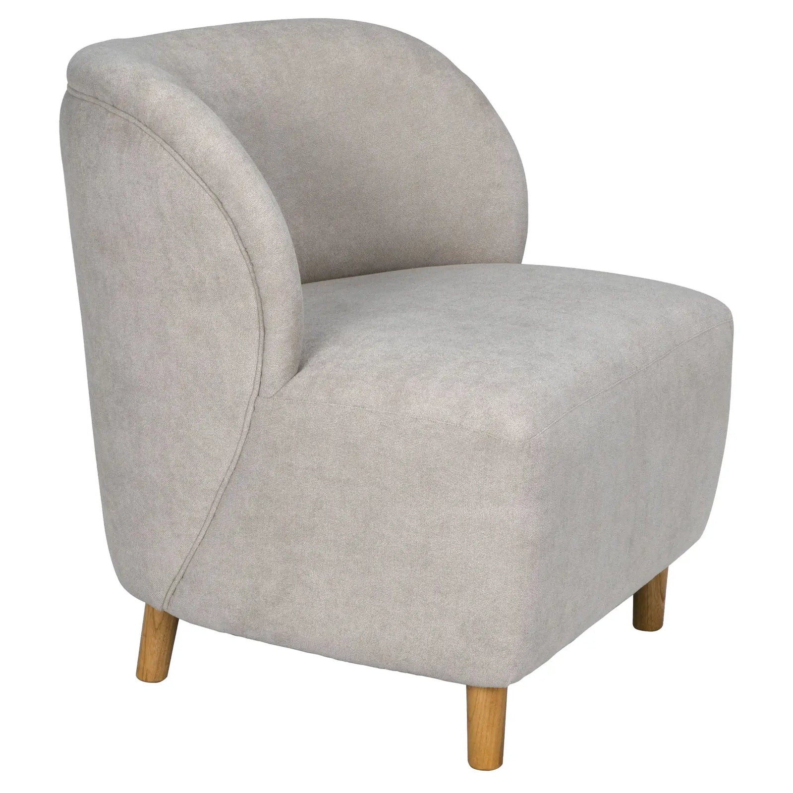 Laffont Chair w/ Wheat Fabric