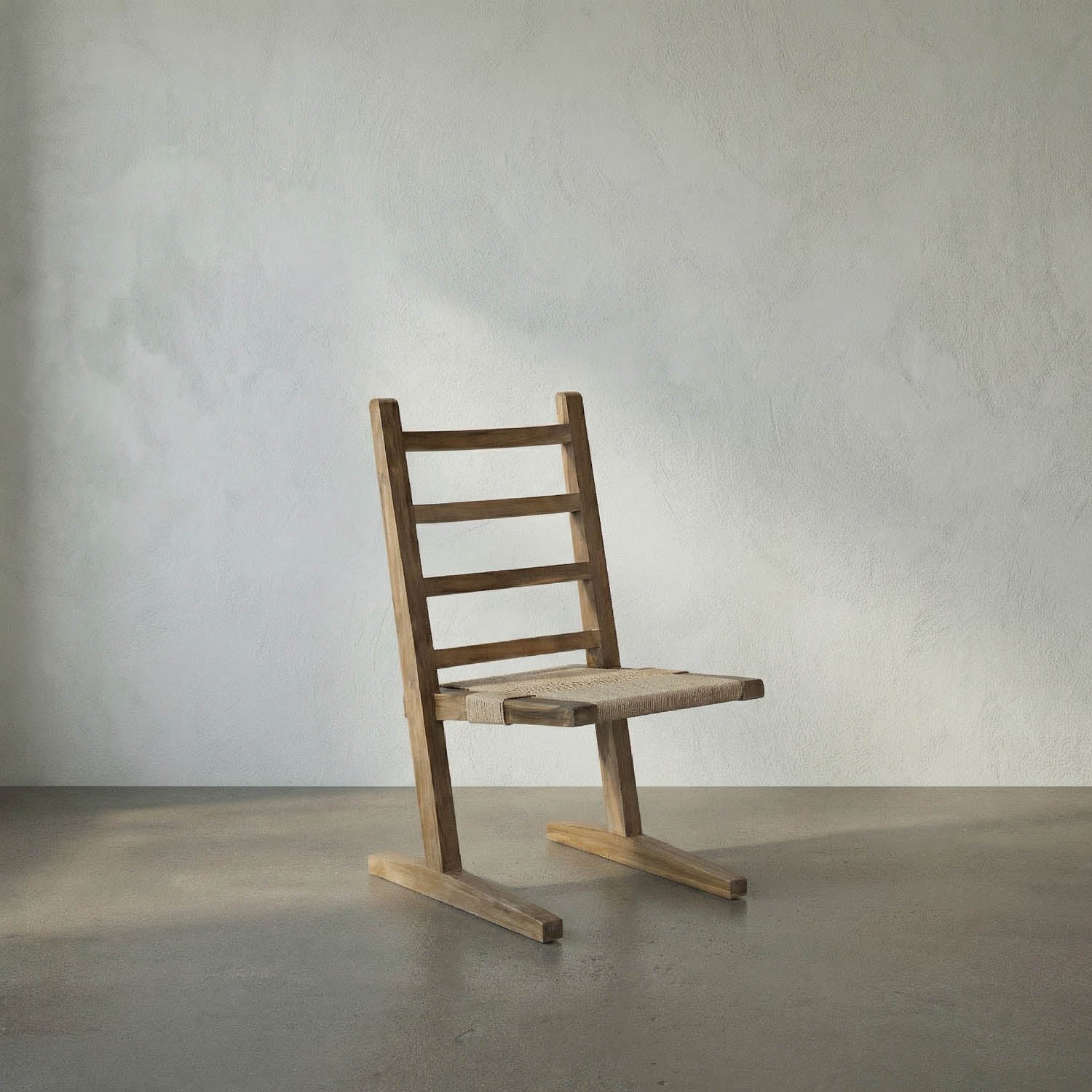 Salam Chair, Teak by Noir