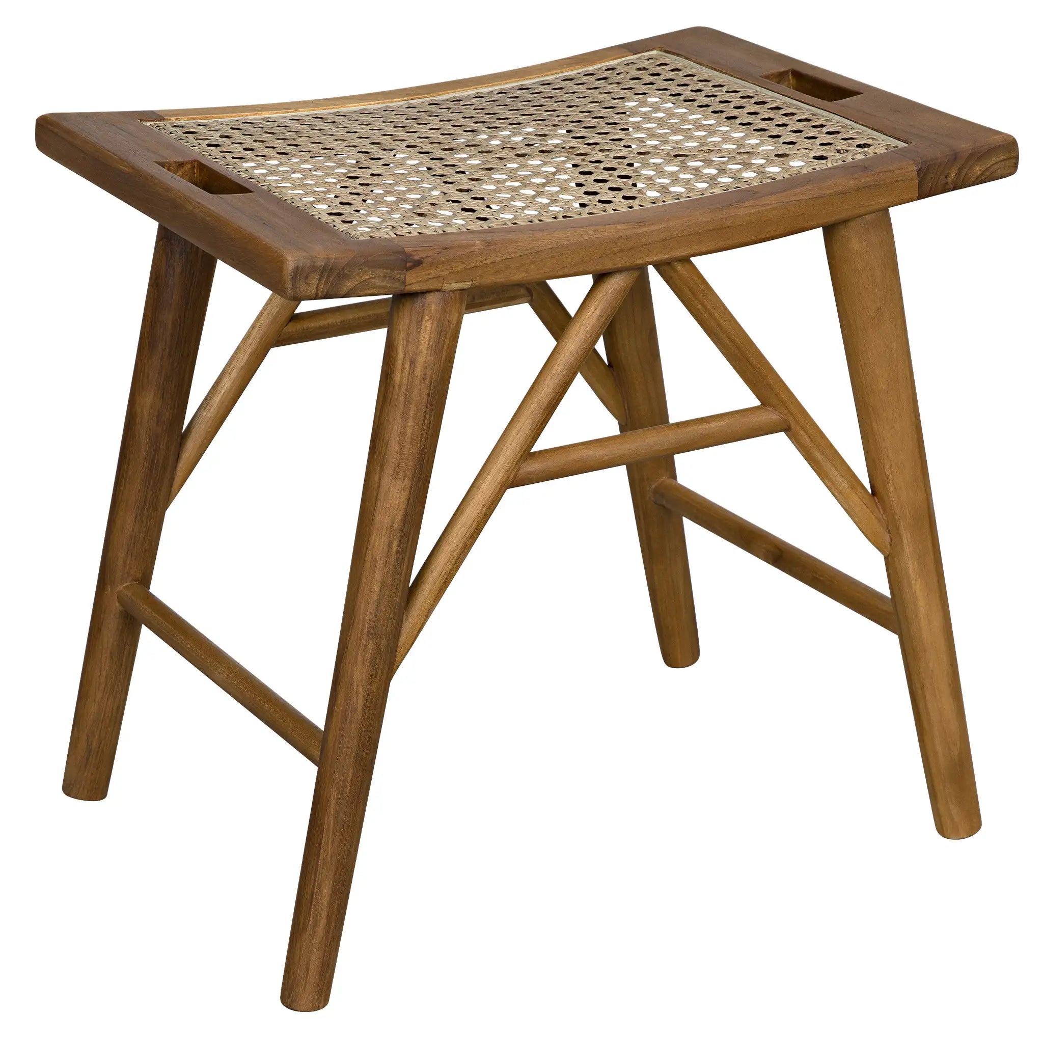 Murphy Stool in Clear Coat Flat — Noir Furniture