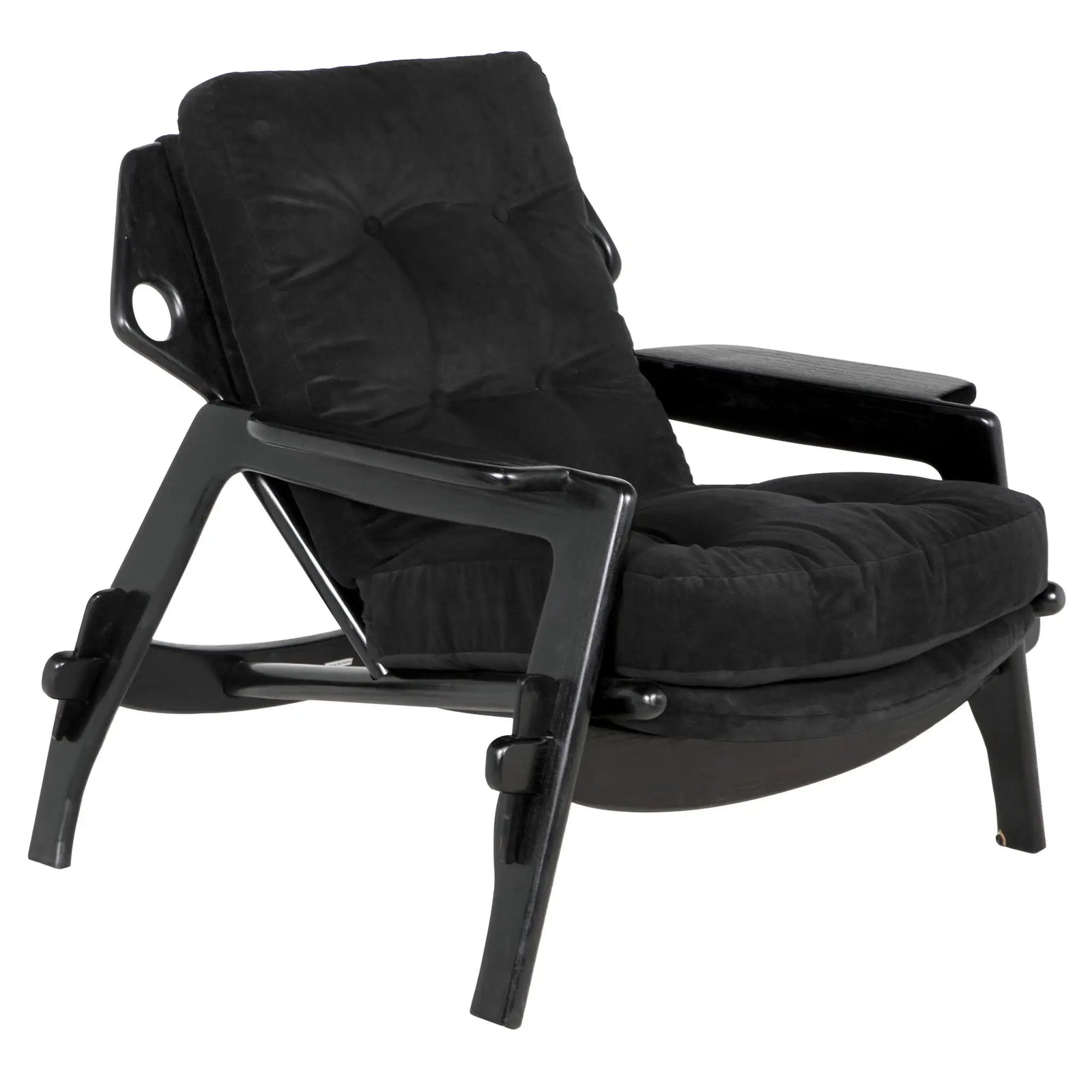 Pax Chair w/ Performance Velvet Upholstery