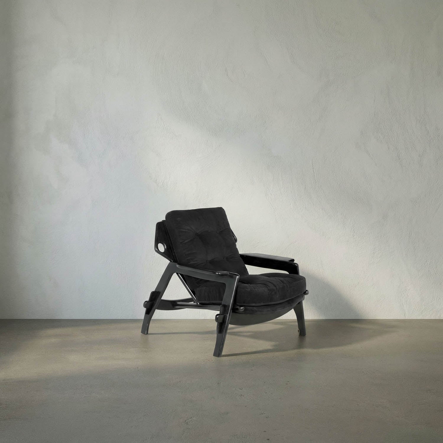 Pax Chair w/ Performance Velvet Upholstery by Noir