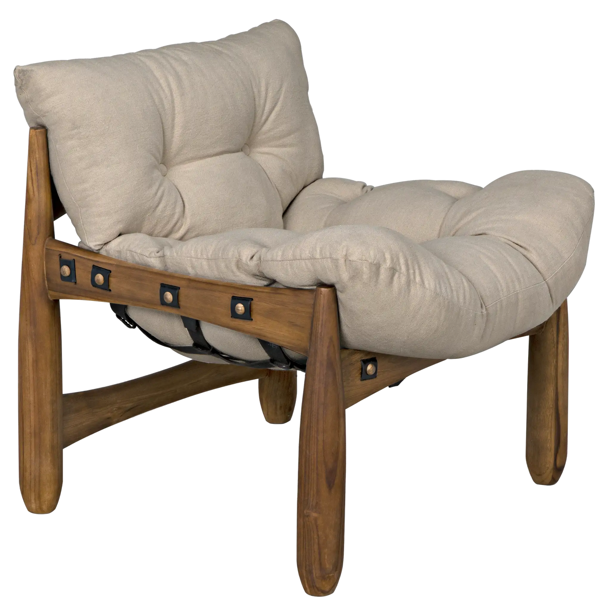 Dante Chair w/CFC Upholstery – Accent Chairs by Noir Furniture | Sutter & Vale