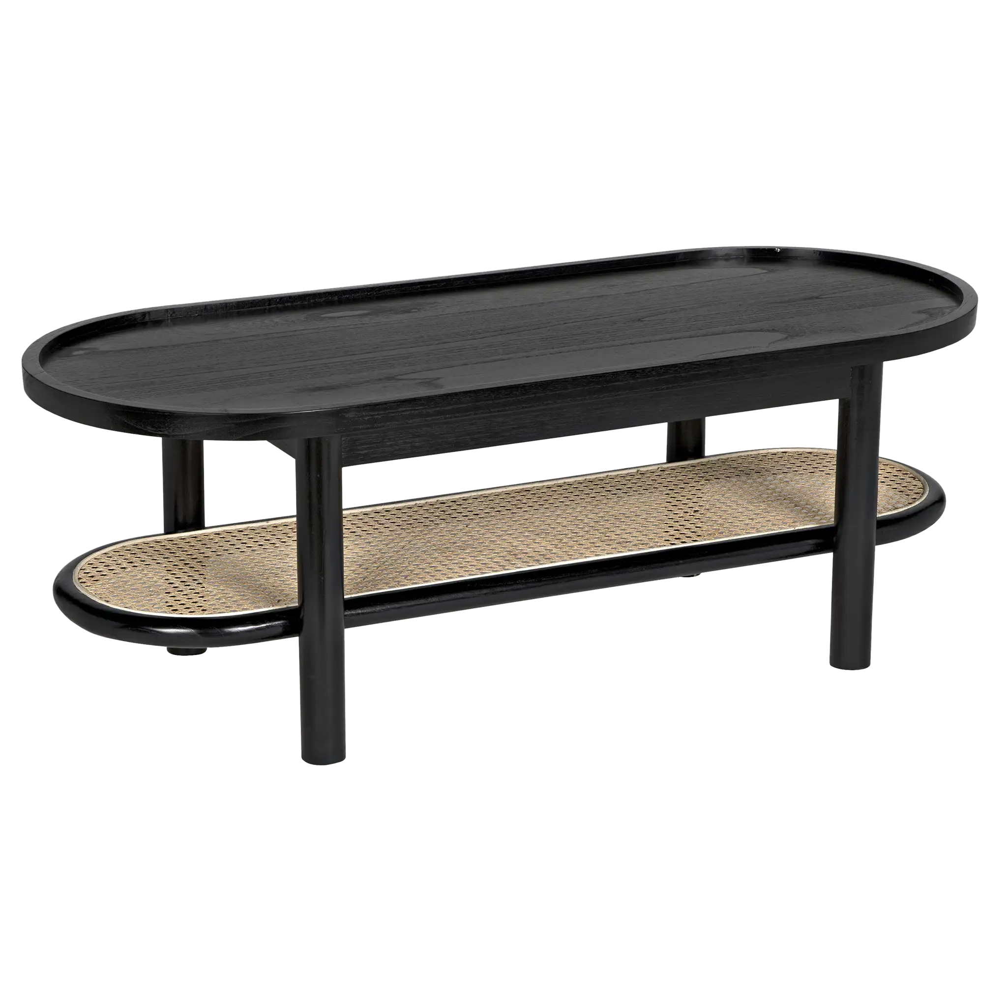 Amore Coffee Table in Charcoal Black — Noir Furniture