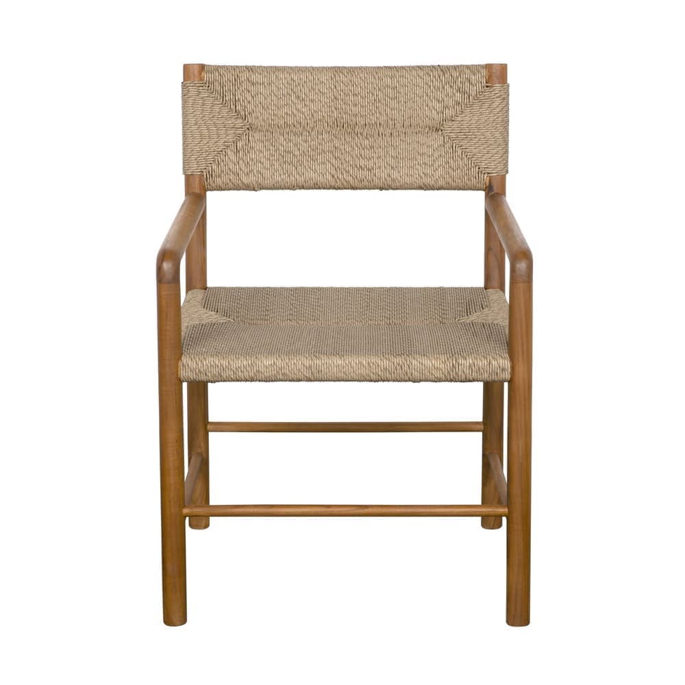 Franco Arm Chair, Teak w/Synthetic Woven