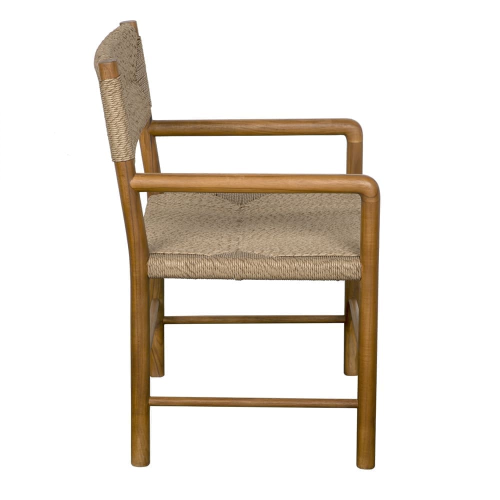 Franco Arm Chair, Teak w/Synthetic Woven