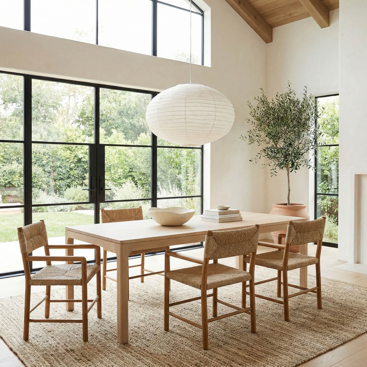 Franco Arm Chair, Teak w/Synthetic Woven