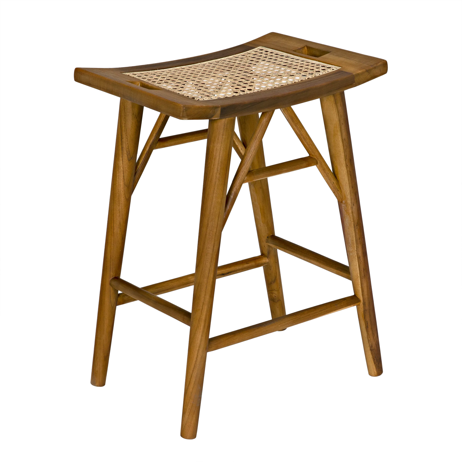 Murphy Counter Stool, Teak – Bar & Counter Stools by Noir Furniture | Sutter & Vale