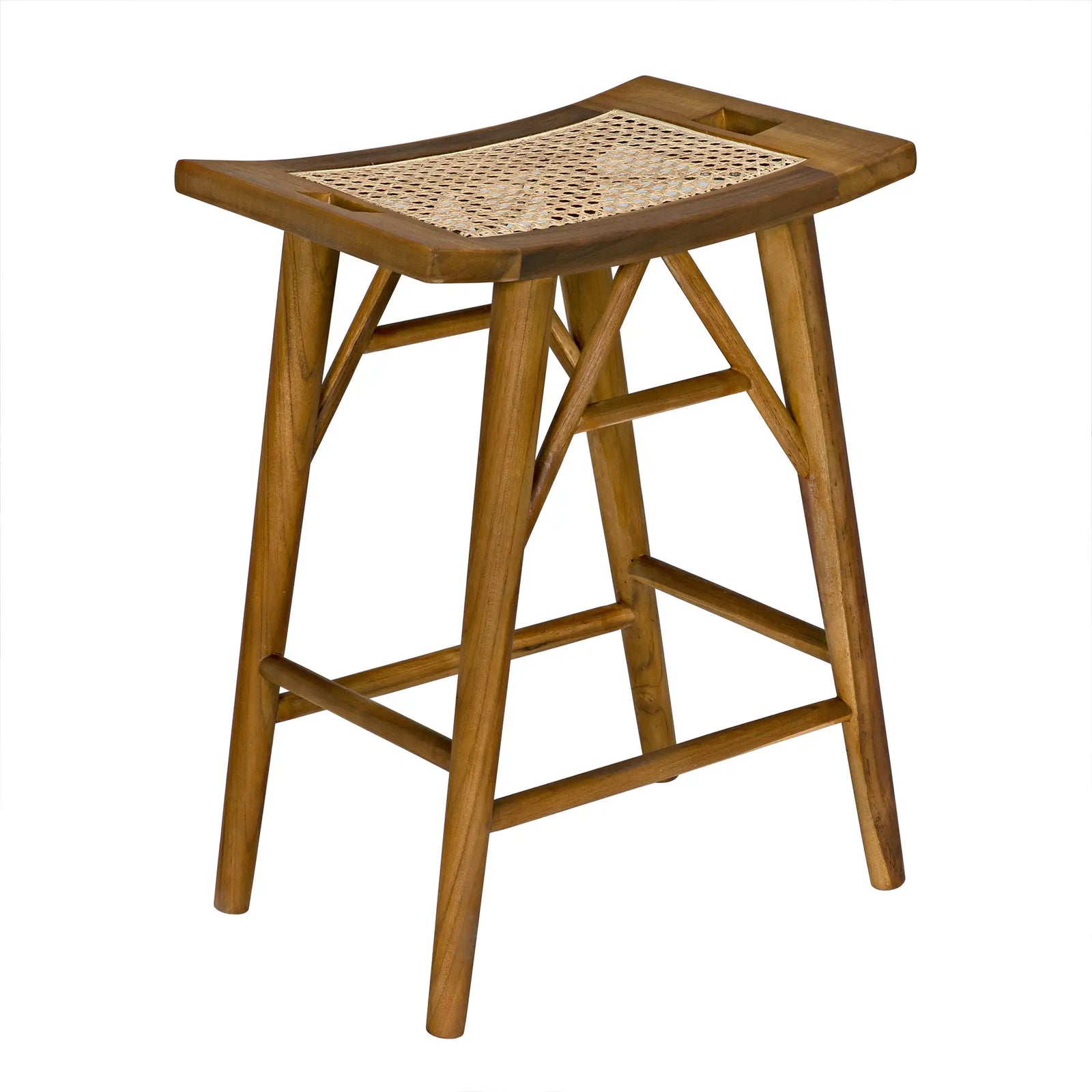 Murphy Counter Stool, Teak – Bar & Counter Stools by Noir Furniture | Sutter & Vale