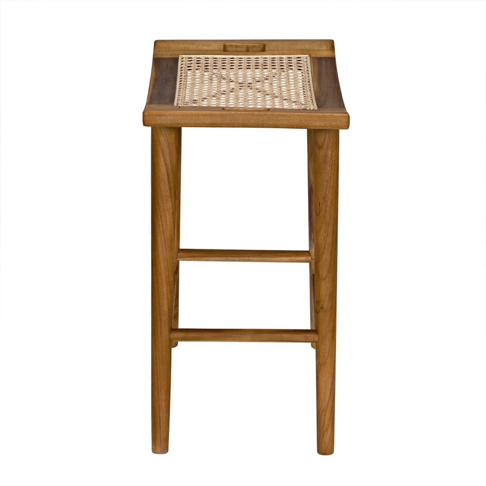 Murphy Counter Stool, Teak – Bar & Counter Stools by Noir Furniture | Sutter & Vale