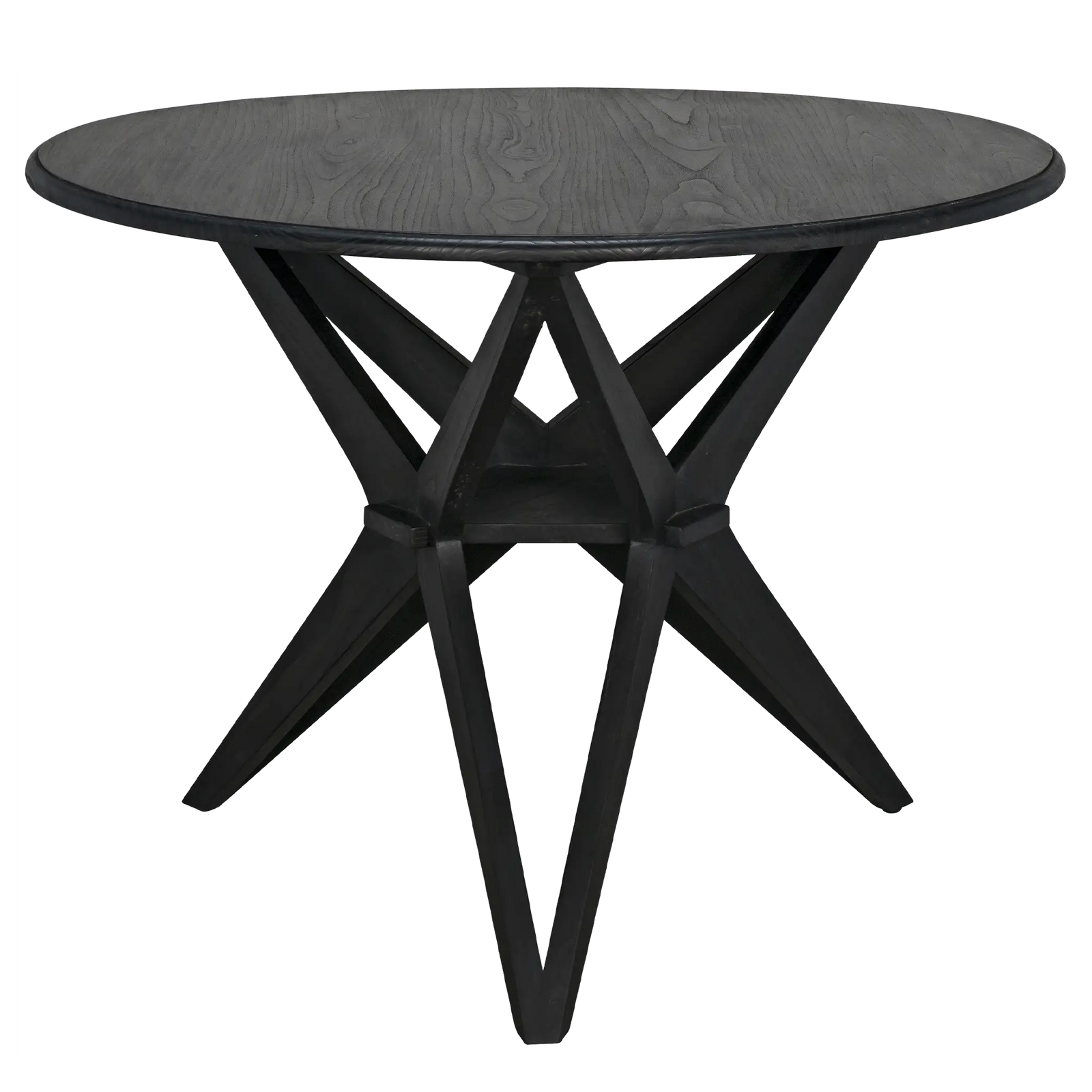 Victor Dining Table, Charcoal Black by Noir Furniture | Sutter & Vale