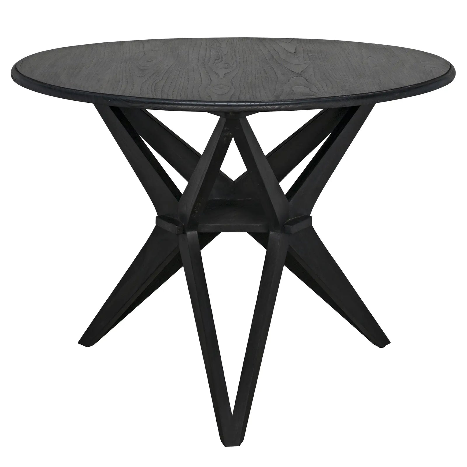 Victor Dining Table, Charcoal Black by Noir Furniture | Sutter & Vale