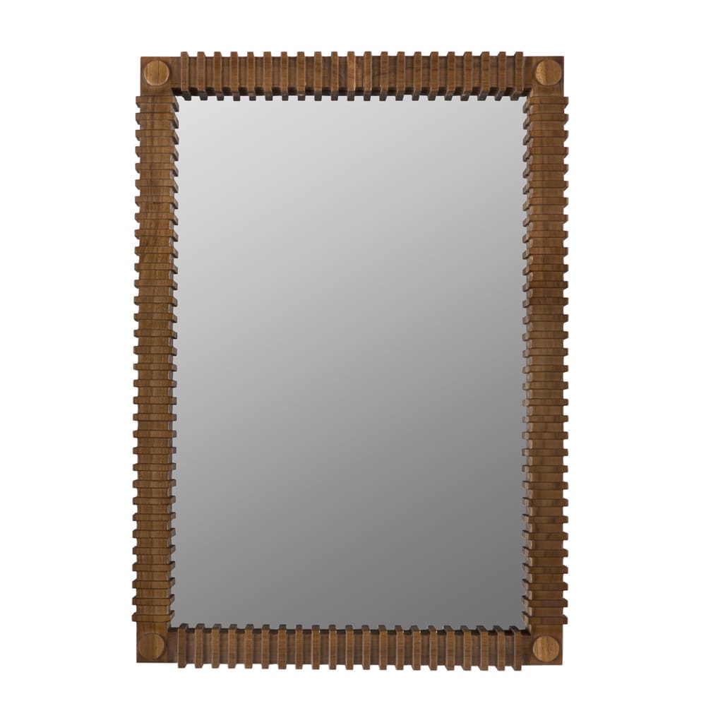 Rift Mirror, Teak by Noir Furniture | Sutter & Vale