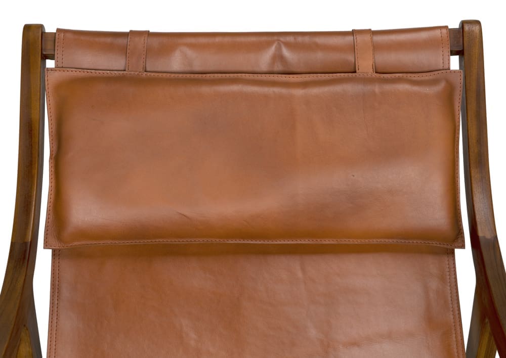 Gilberto Chair in Clear Coat Flat — Noir Furniture