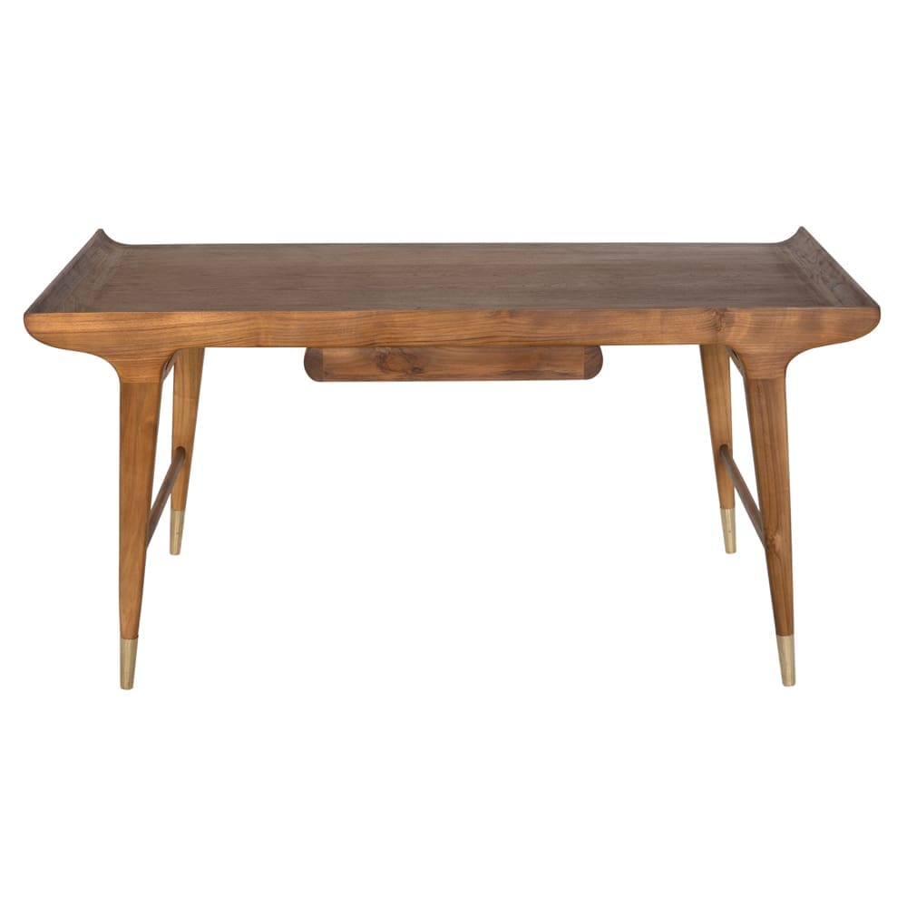 MANDRAKE DESK in Clear Coat Flat — Noir Furniture