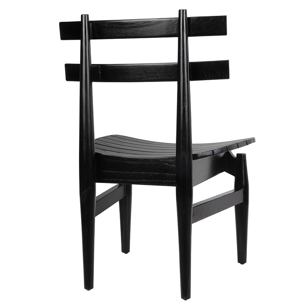 Azumi Chair, Charcoal Black