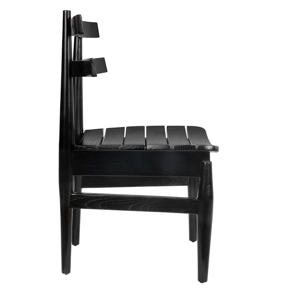 Azumi Chair, Charcoal Black