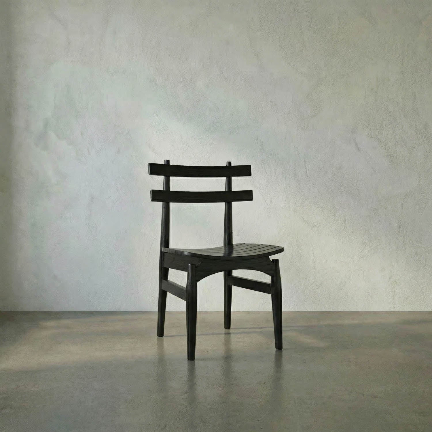 Azumi Chair, Charcoal Black by Noir