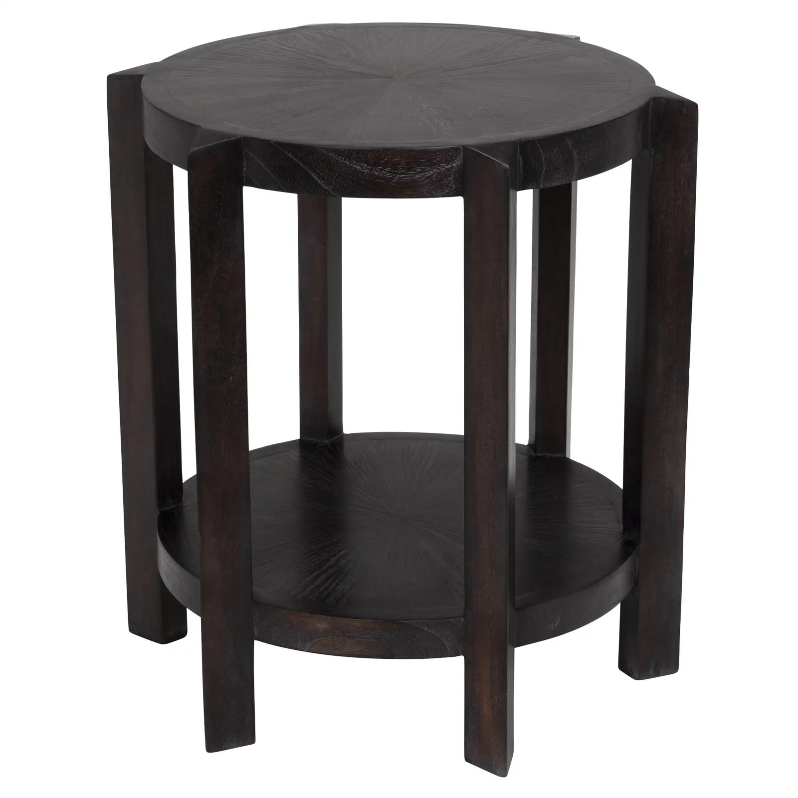 Yuhuda Small Side Table, Sombre Finish