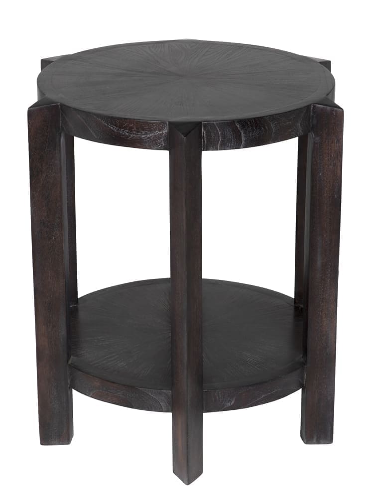 Yuhuda Small Side Table, Sombre Finish