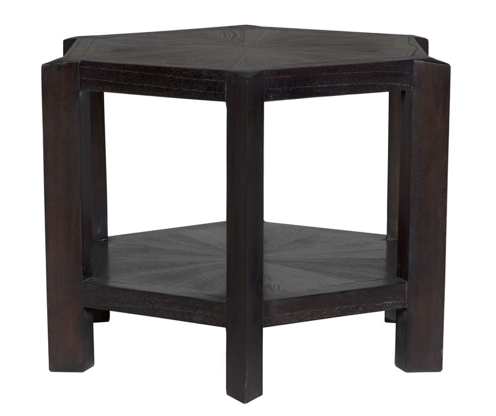 Yehuda Large Side Table, Sombre Finish