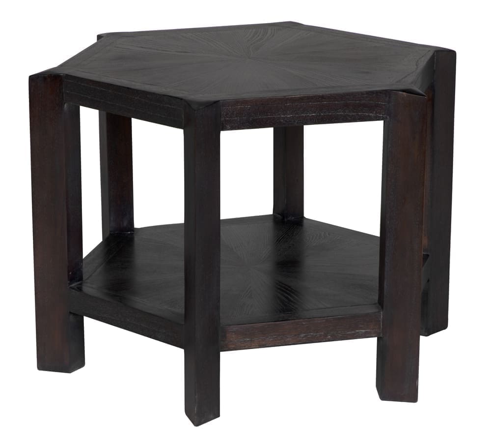 Yehuda Large Side Table, Sombre Finish
