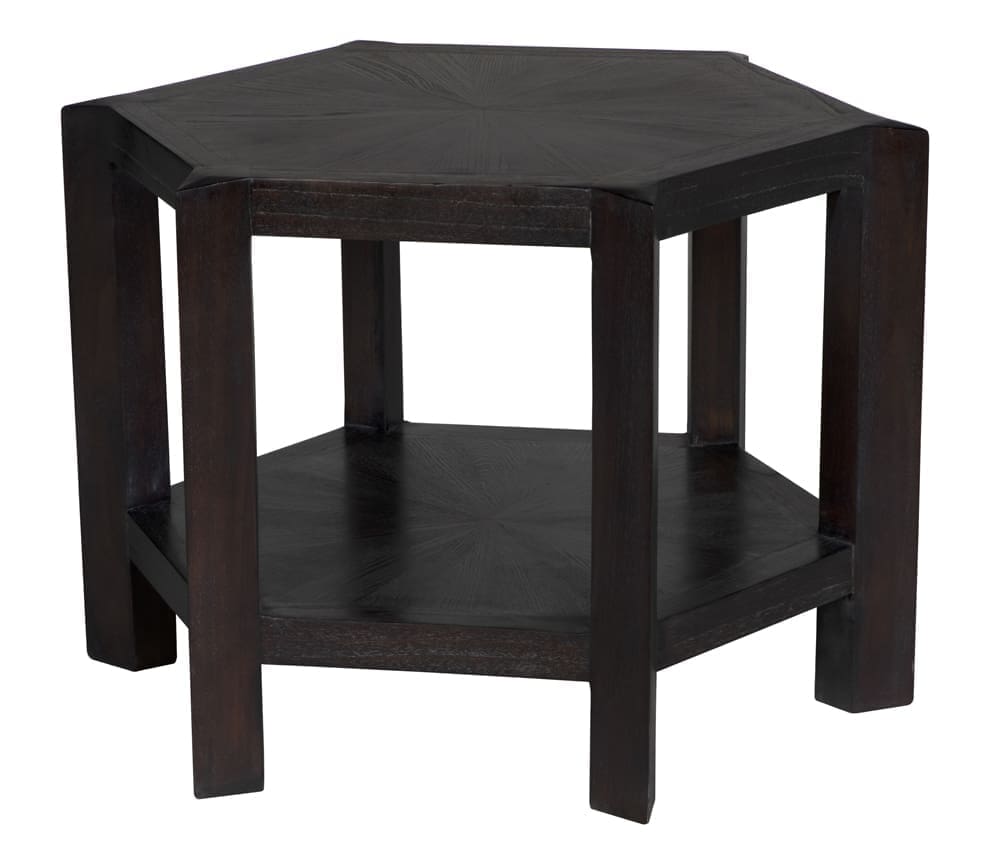 Yehuda Large Side Table, Sombre Finish