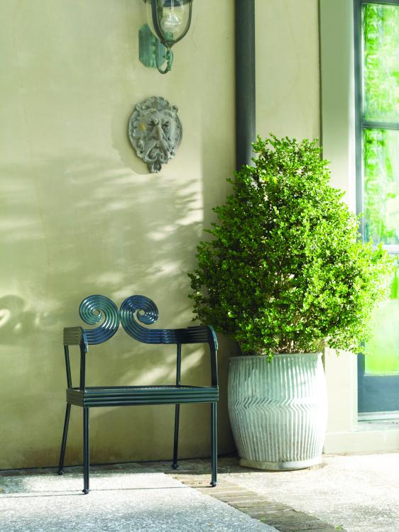 Augustine Metal Garden Chair by Century Furniture