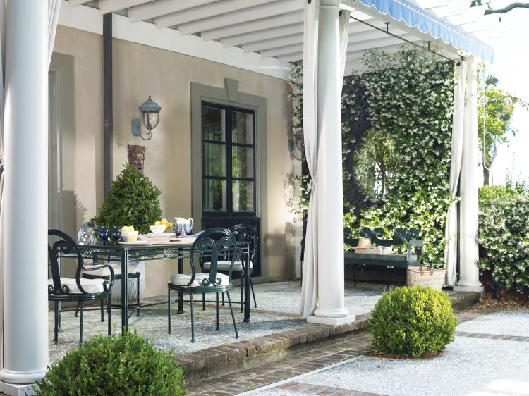 Augustine Metal Dining Side Chair – Dining Chairs by Century Furniture | Sutter & Vale