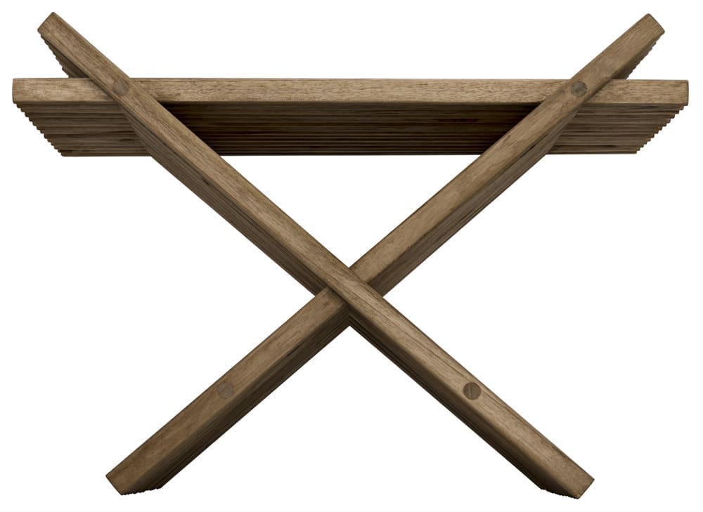 Dede Stool, Teak – Benches by Noir Furniture | Sutter & Vale