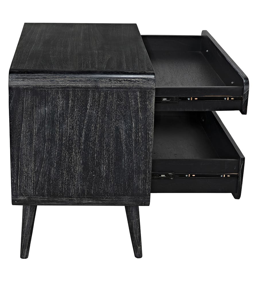 Bart Chest, Cinder Black in Cinder Black — Noir Furniture