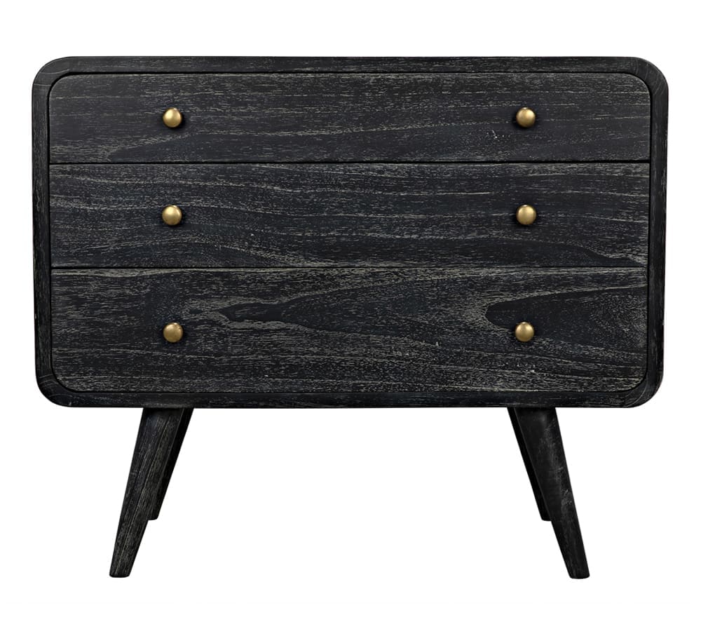 Bart Chest, Cinder Black by Noir Furniture | Sutter & Vale