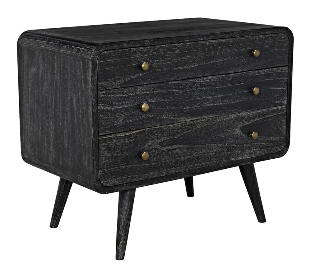 Bart Chest, Cinder Black by Noir Furniture | Sutter & Vale