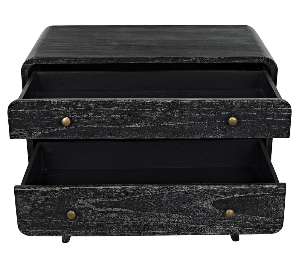 Bart Chest, Cinder Black by Noir Furniture | Sutter & Vale