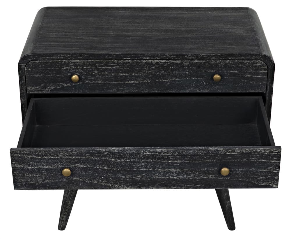 Bart Chest, Cinder Black by Noir Furniture | Sutter & Vale
