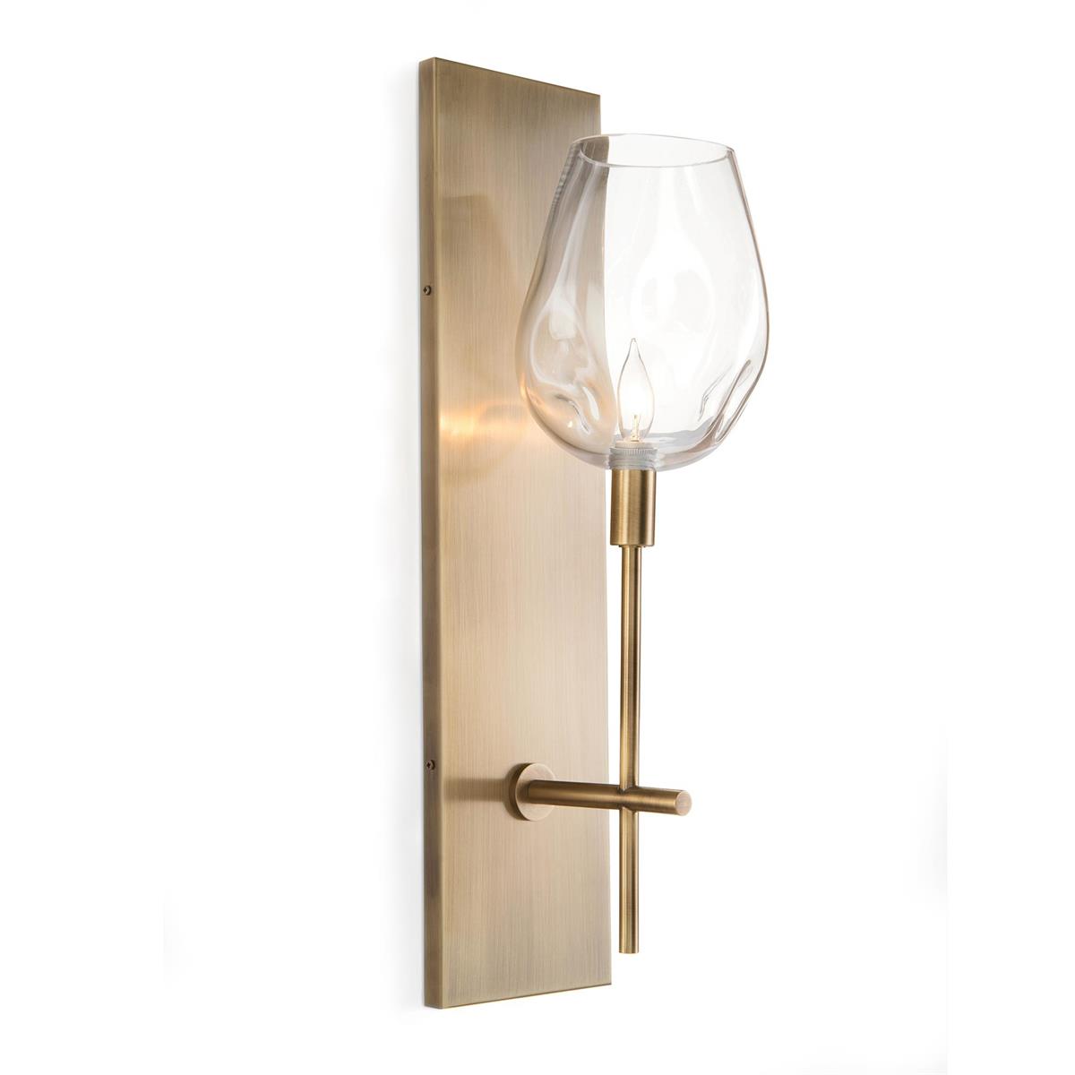 Glass Globe One-Light Wall Sconce – Ceiling Lighting by John Richard | Sutter & Vale