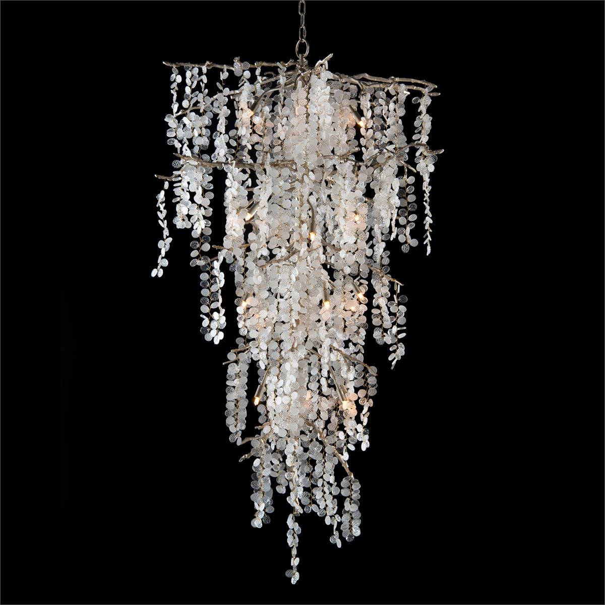 Shiro-Noda Twenty-One-Light Dramatic Glass Cluster Chandelier by John Richard | Sutter & Vale